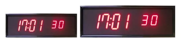 Reloj digital de pared grande - HH:MM:ss