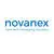 El logotipo del Novanex Solutions NTP sincronizado relojes